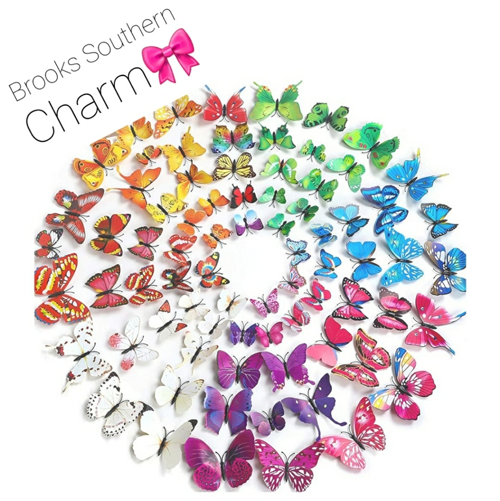 3d Butterfly Stickers